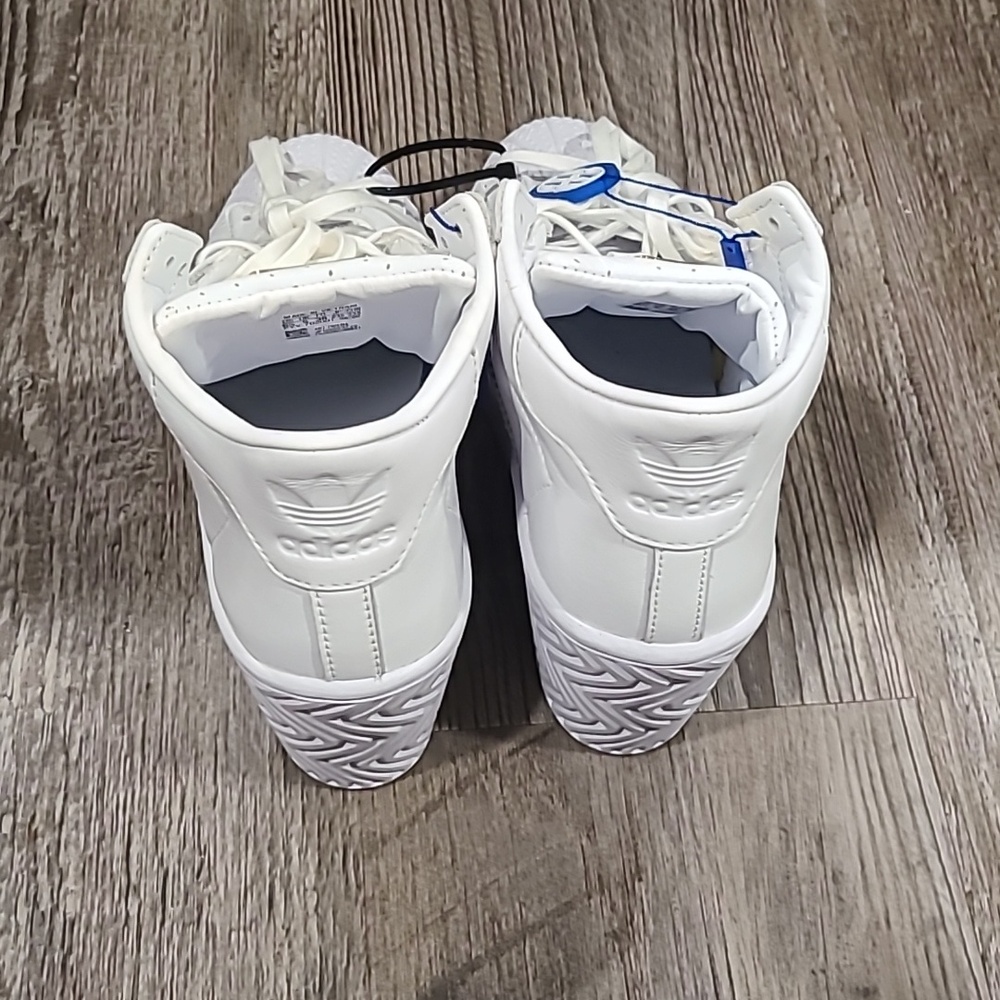 Adidas Superstar Ellure White Gold Metallic Size 6.5 - Picture 7 of 8